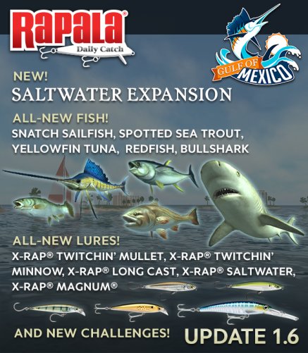 Rapala - Did you know that Rapala® Fishing – Daily Catch has expanded to  include Saltwater too?!? #rapalacoastal Concrete Software, Inc